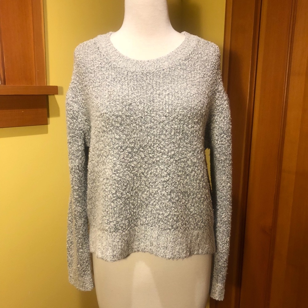 Divided | Marled Popcorn Sweater